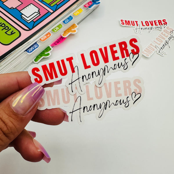 Smut Lovers Anonymous Vinyl Sticker