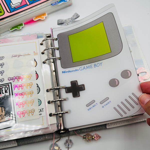 Gameboy Vellum Dashboard