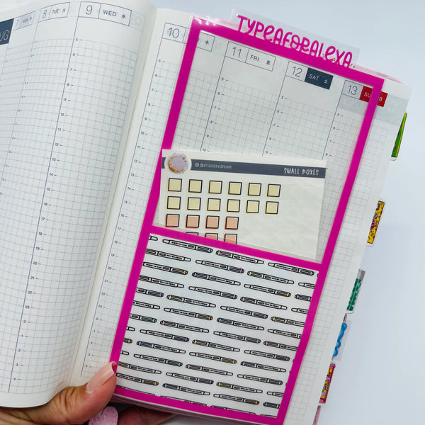 Mildiner Pattern Pocket Dash for Notebook Planners